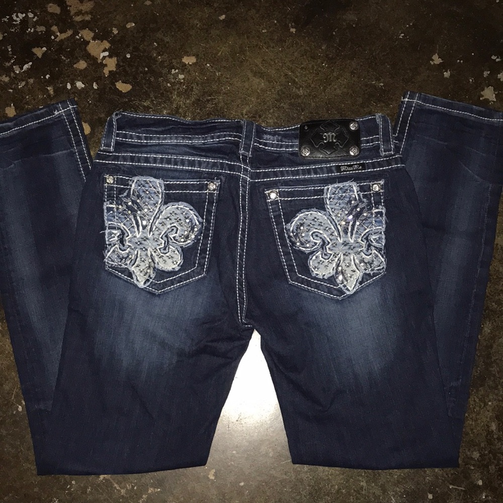 Miss Me Dark Ankle Skinny Jean